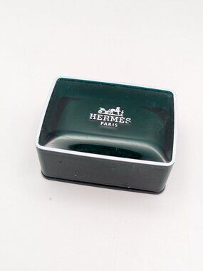 Hermes Green Acrylic Case Perfumed Soap 25g